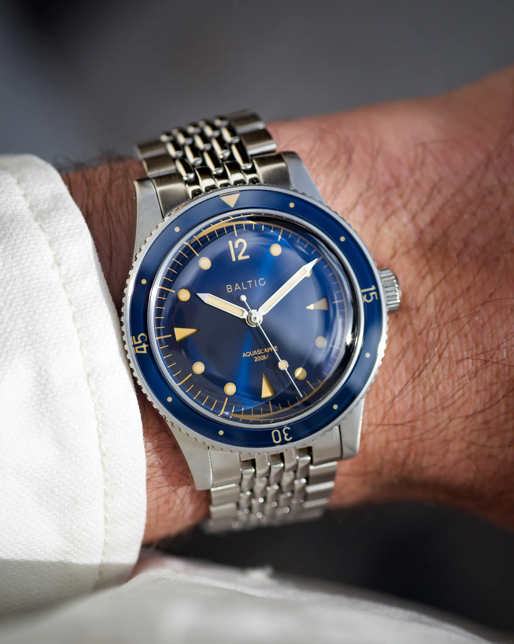 BALTIC AQUASCAPHE CLASSIC - BLUE GILT (BLUE RUBBER) - Image 4