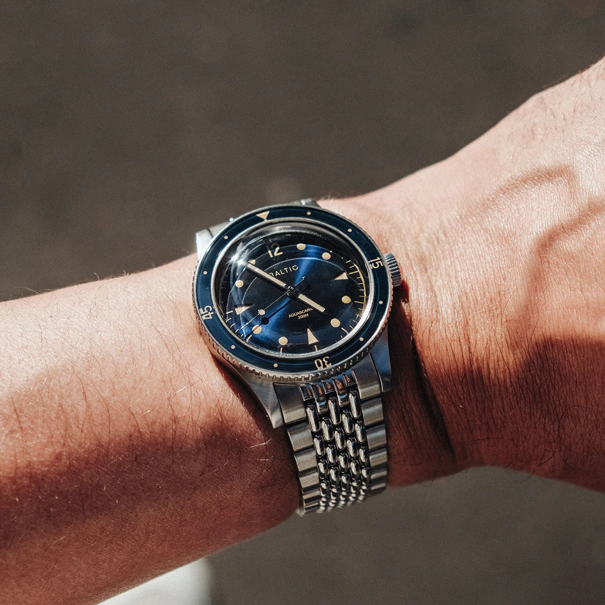 BALTIC AQUASCAPHE CLASSIC - BLUE GILT (BLUE RUBBER) - Image 5
