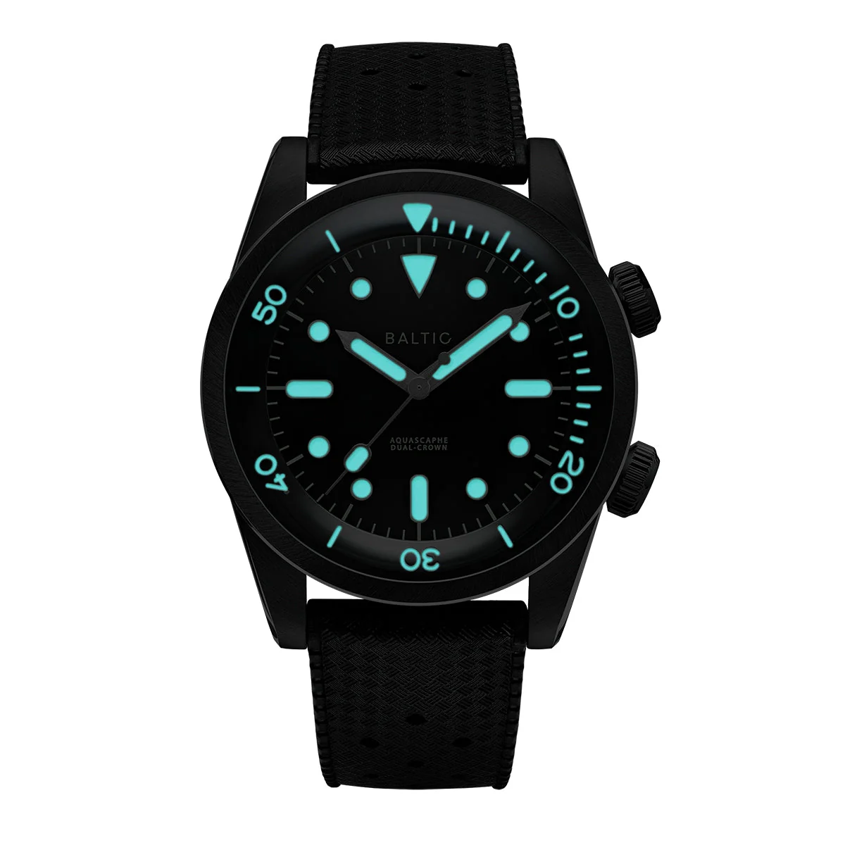 BALTIC AQUASCAPHE DUAL-CROWN PVD BLACK - Image 4