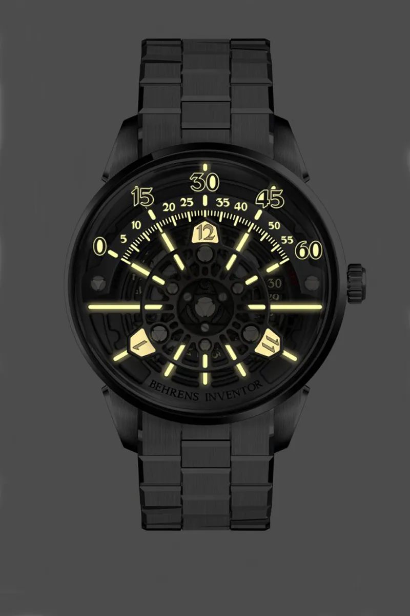 BEHRENS “DA VINCI CODE” AUTOMATIC GREY - Image 3
