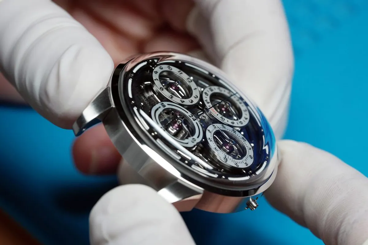 BEHRENS “NAVIGRAPH” AUTOMATIC GREY GMT - Image 10