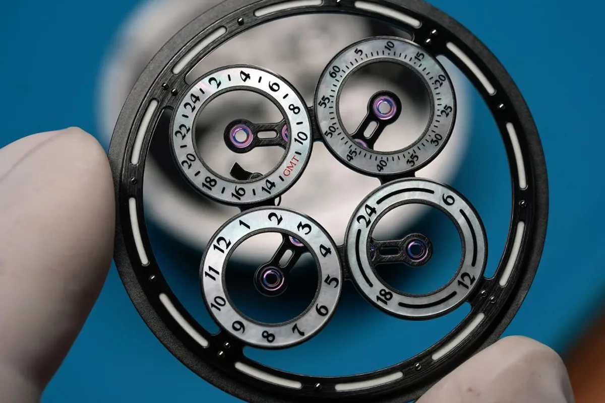 BEHRENS “NAVIGRAPH” AUTOMATIC GREY GMT - Image 8