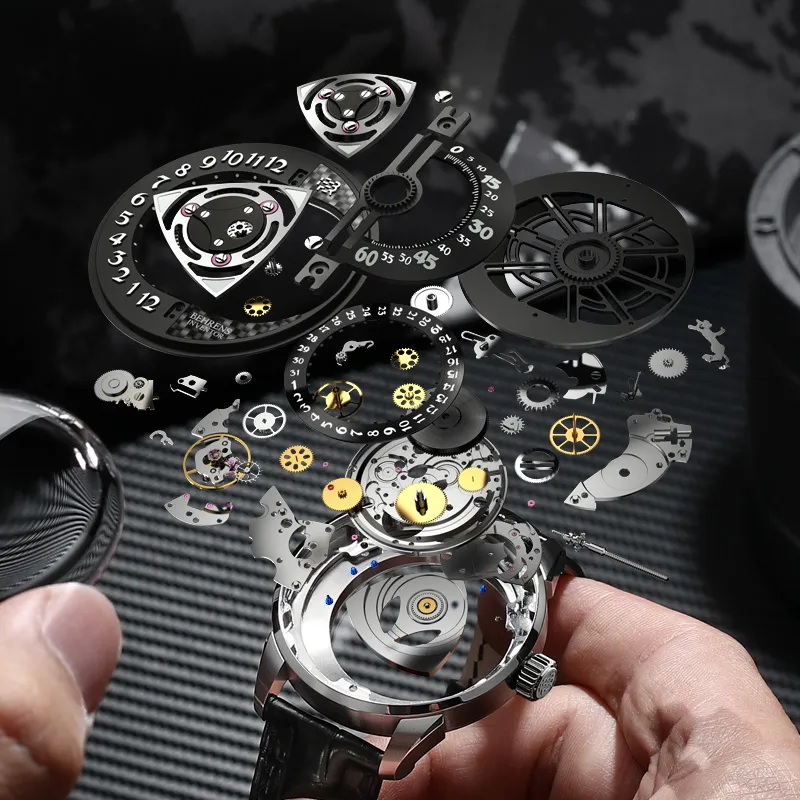 BEHRENS "ROTARY" AUTOMATIC BLACK - Image 3