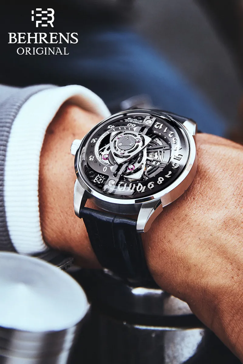 BEHRENS "ROTARY" AUTOMATIC BLACK - Image 7