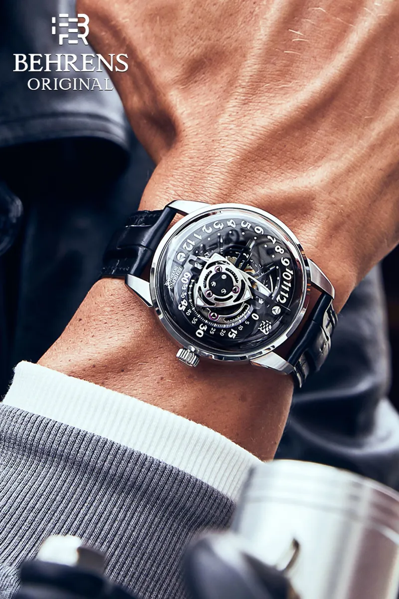 BEHRENS "ROTARY" AUTOMATIC BLACK - Image 8