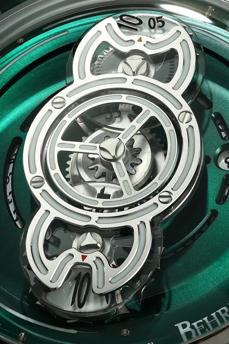BEHRENS "SPACE TRAVELLER" AUTOMATIC GREEN FUME - Image 5