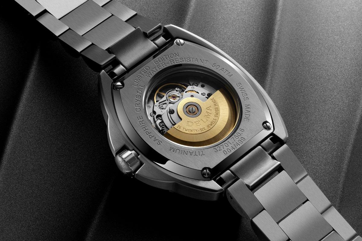 DELMA Shell Star Titanium Black 32701.750.6.031 - Image 3