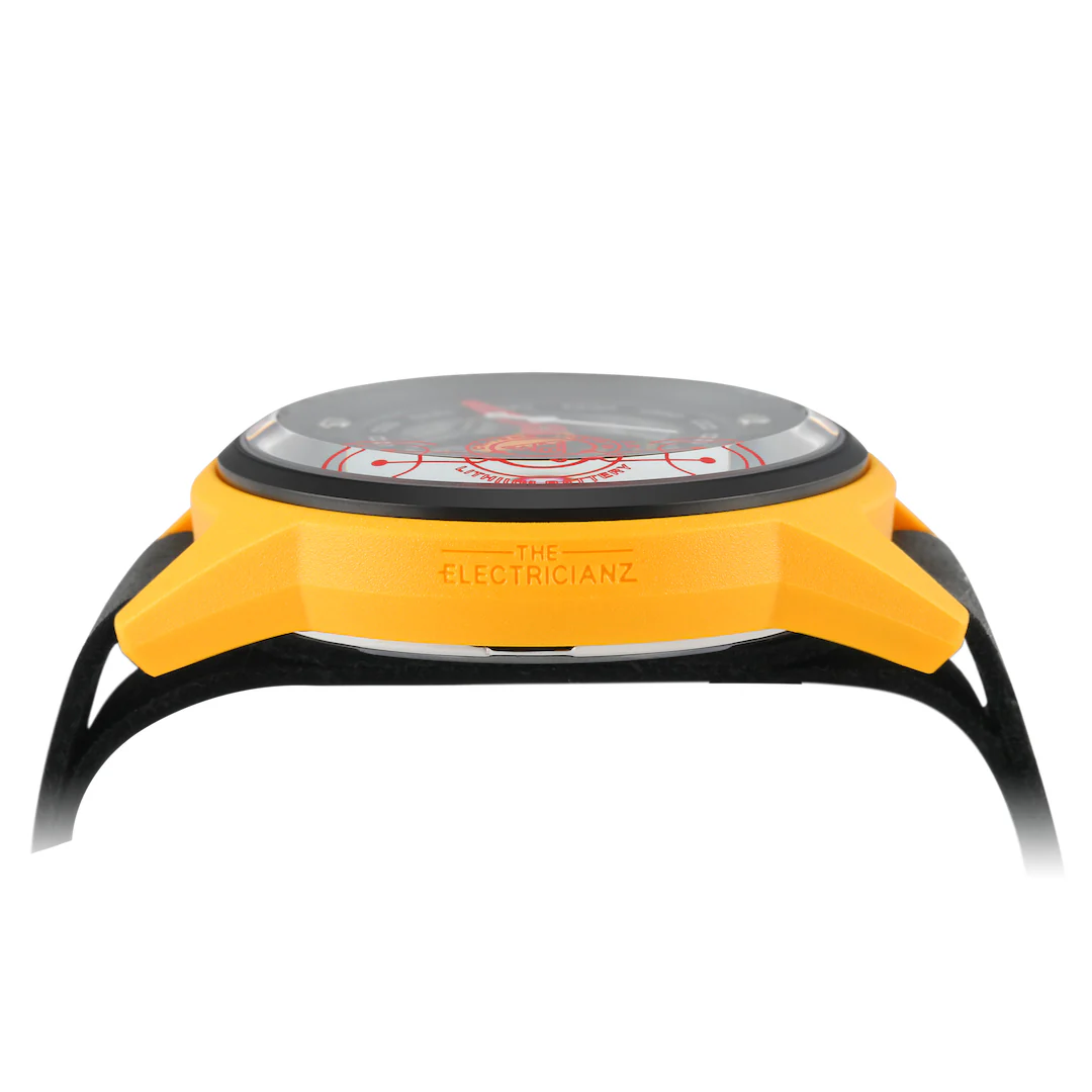 The ELECTRICIANZ Ammeter 45mm Yellow Black - Image 4