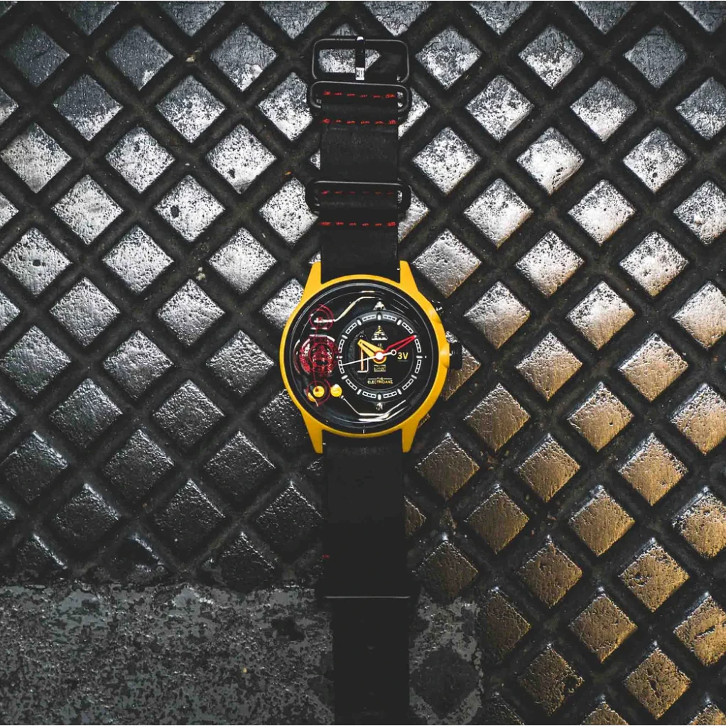 The ELECTRICIANZ Ammeter 45mm Yellow Black - Image 5