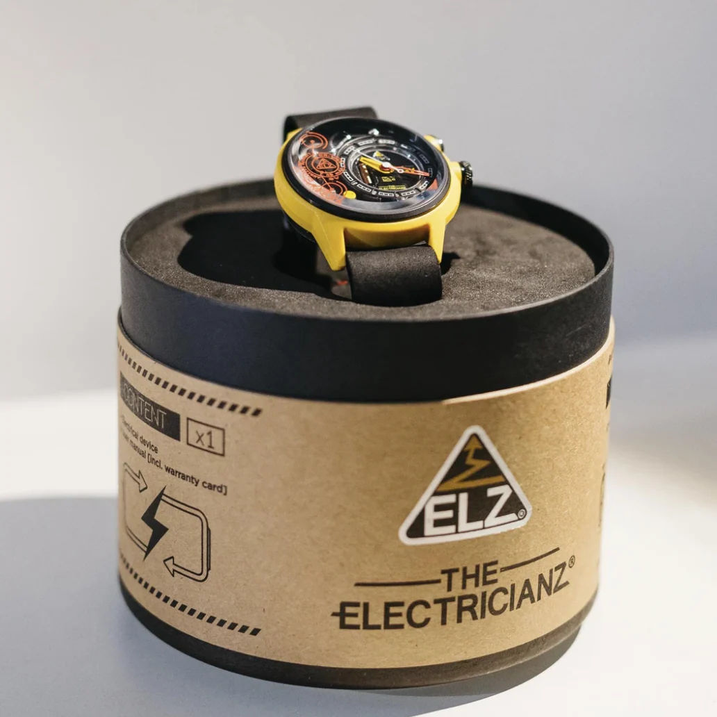 The ELECTRICIANZ Ammeter 45mm Yellow Black - Image 9