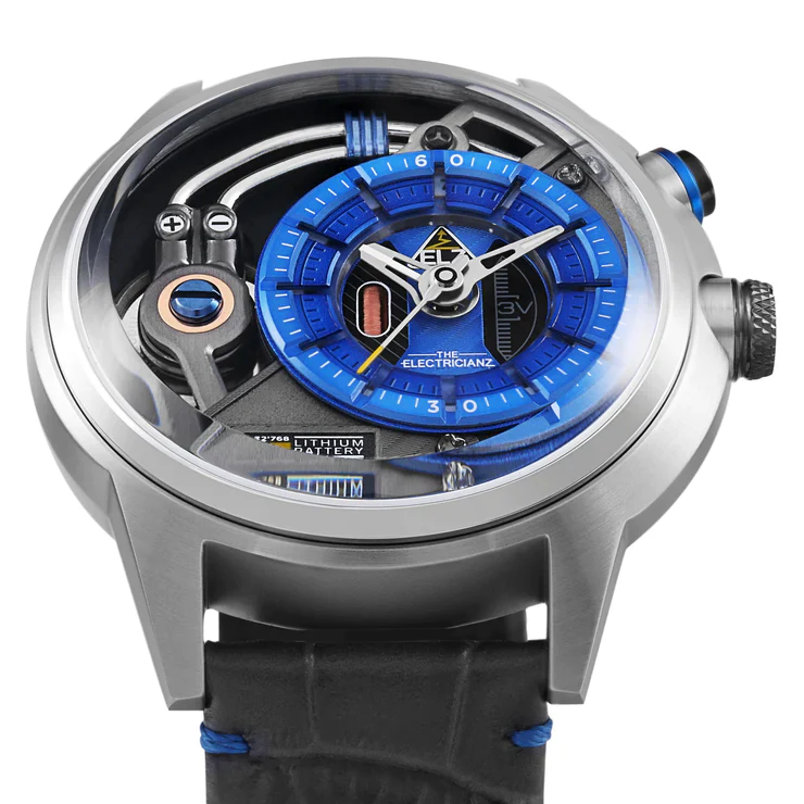 The ELECTRICIANZ Stone Z 45mm Leather - Image 4