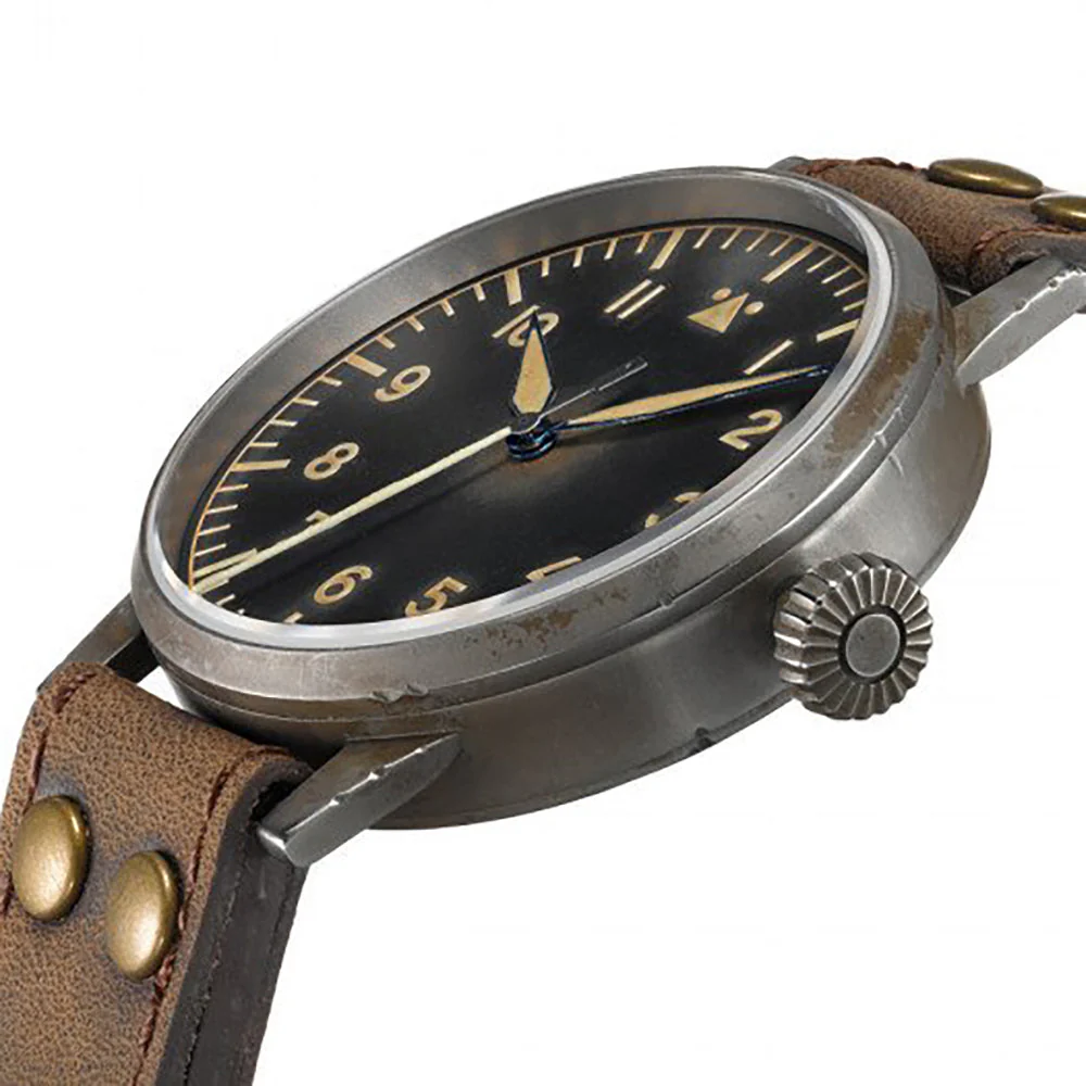LACO PILOT WATCH ORIGINAL SAARBRÜCKEN ERBSTÜCK 45 MM AUTOMATIC - Image 3