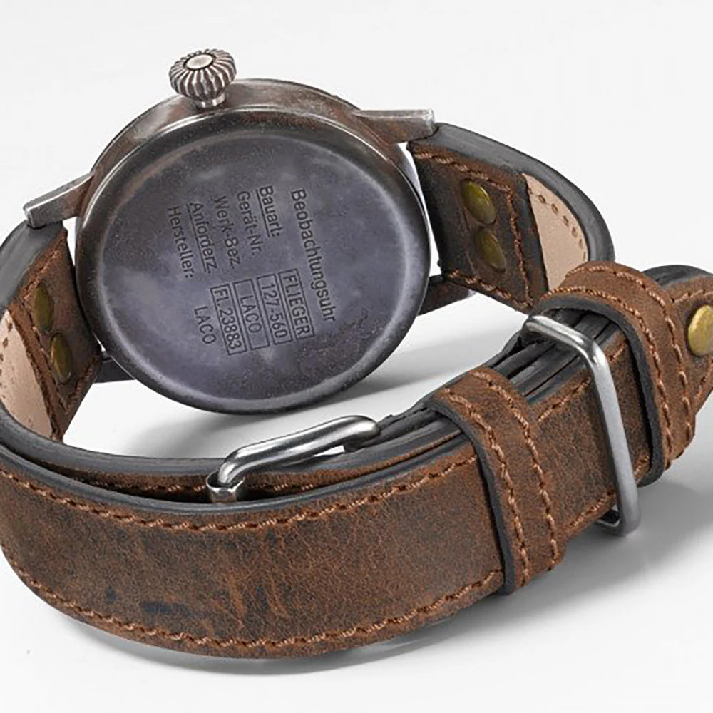LACO PILOT WATCH ORIGINAL SAARBRÜCKEN ERBSTÜCK 45 MM AUTOMATIC - Image 5