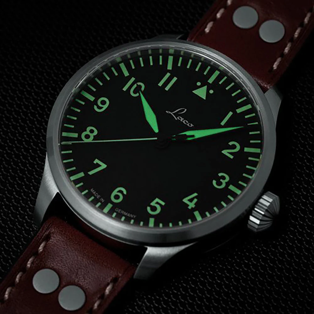 LACO PILOT WATCHES BASIC AUGSBURG 39 MM AUTOMATIC - Image 4