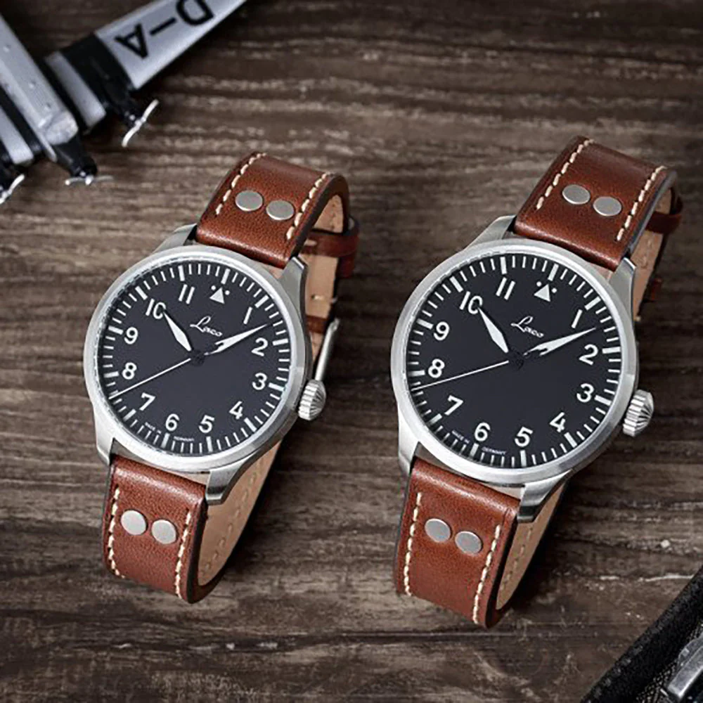LACO PILOT WATCHES BASIC AUGSBURG 39 MM AUTOMATIC - Image 6