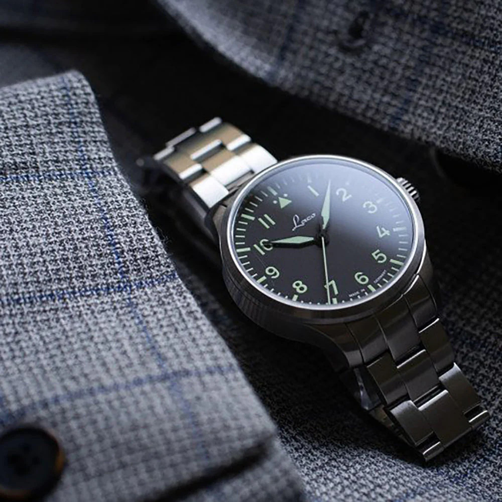LACO PILOT WATCHES BASIC AUGSBURG MB 39 MM AUTOMATIC - Image 3