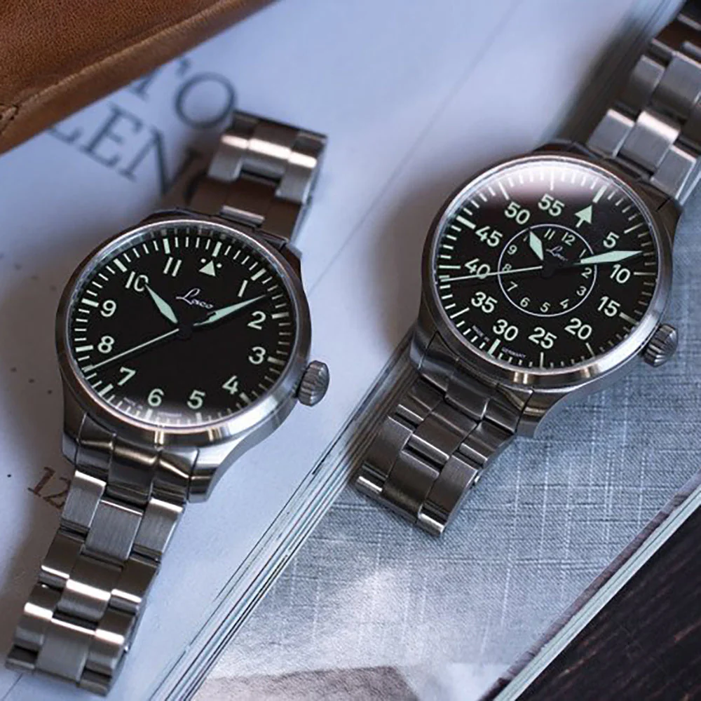 LACO PILOT WATCHES BASIC AUGSBURG MB 39 MM AUTOMATIC - Image 4