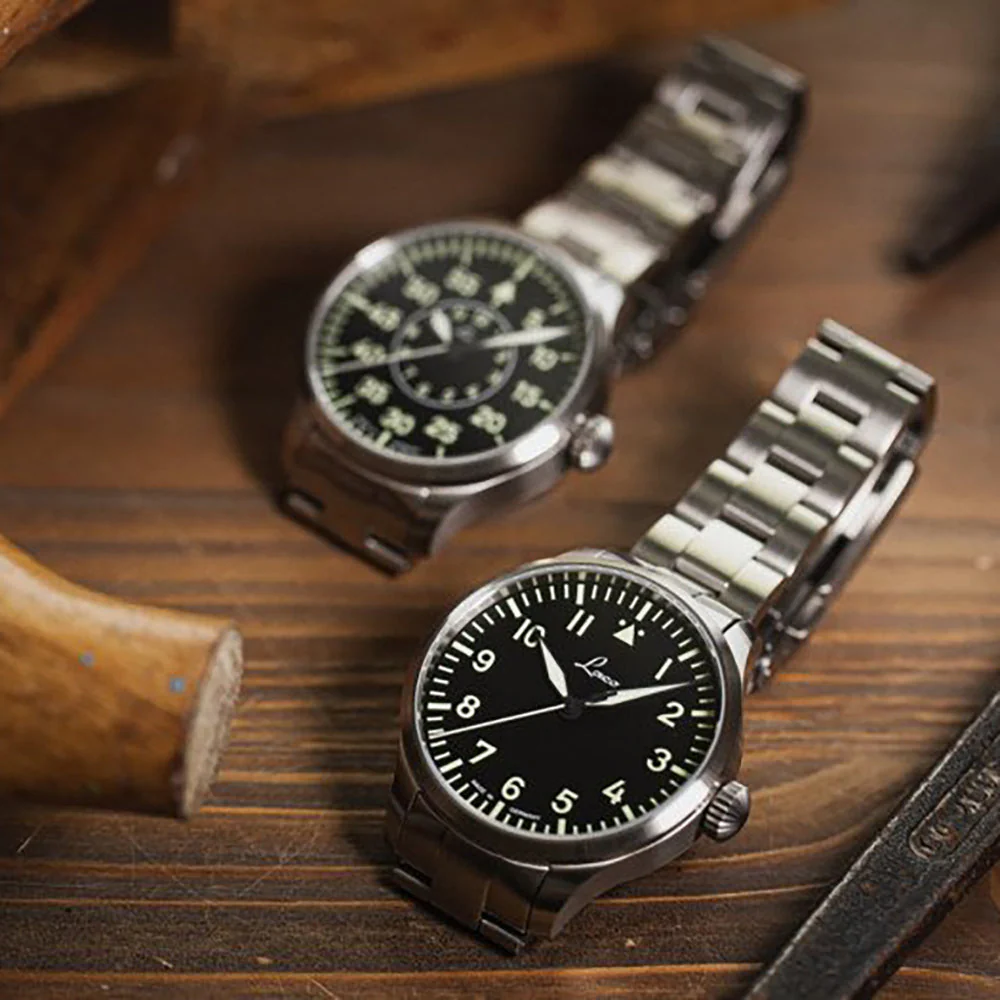 LACO PILOT WATCHES BASIC AUGSBURG MB 39 MM AUTOMATIC - Image 5