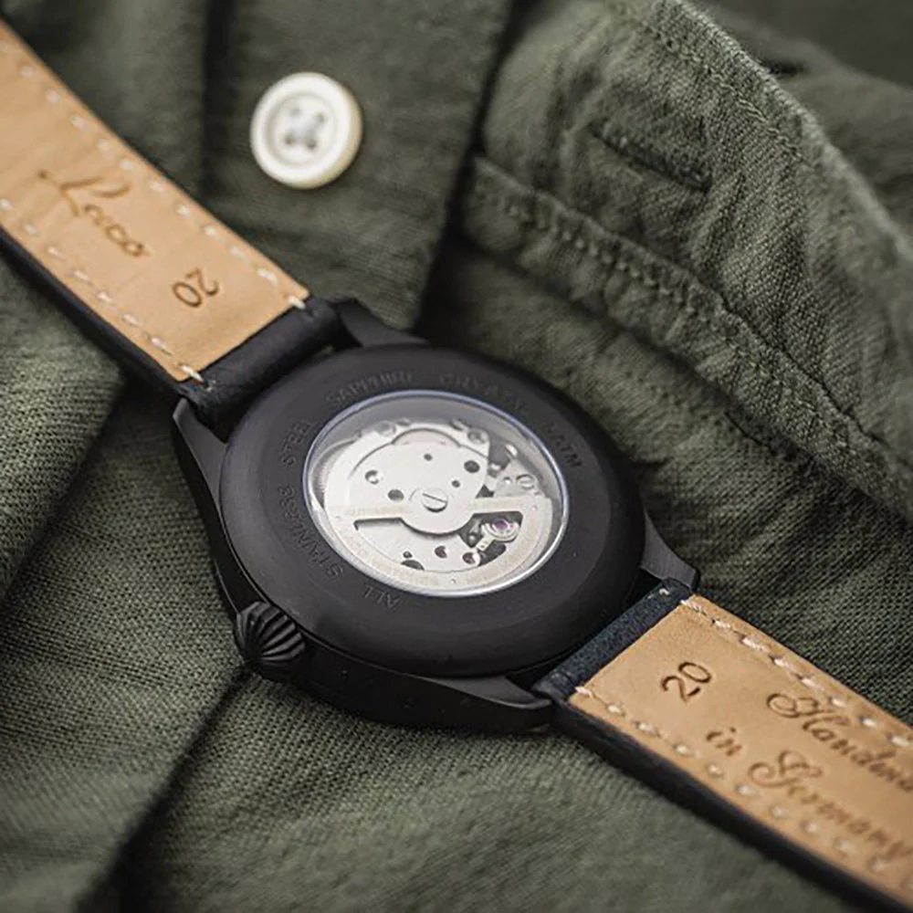 LACO PILOT WATCHES BASIC BIELEFELD 42 MM AUTOMATIC - Image 4