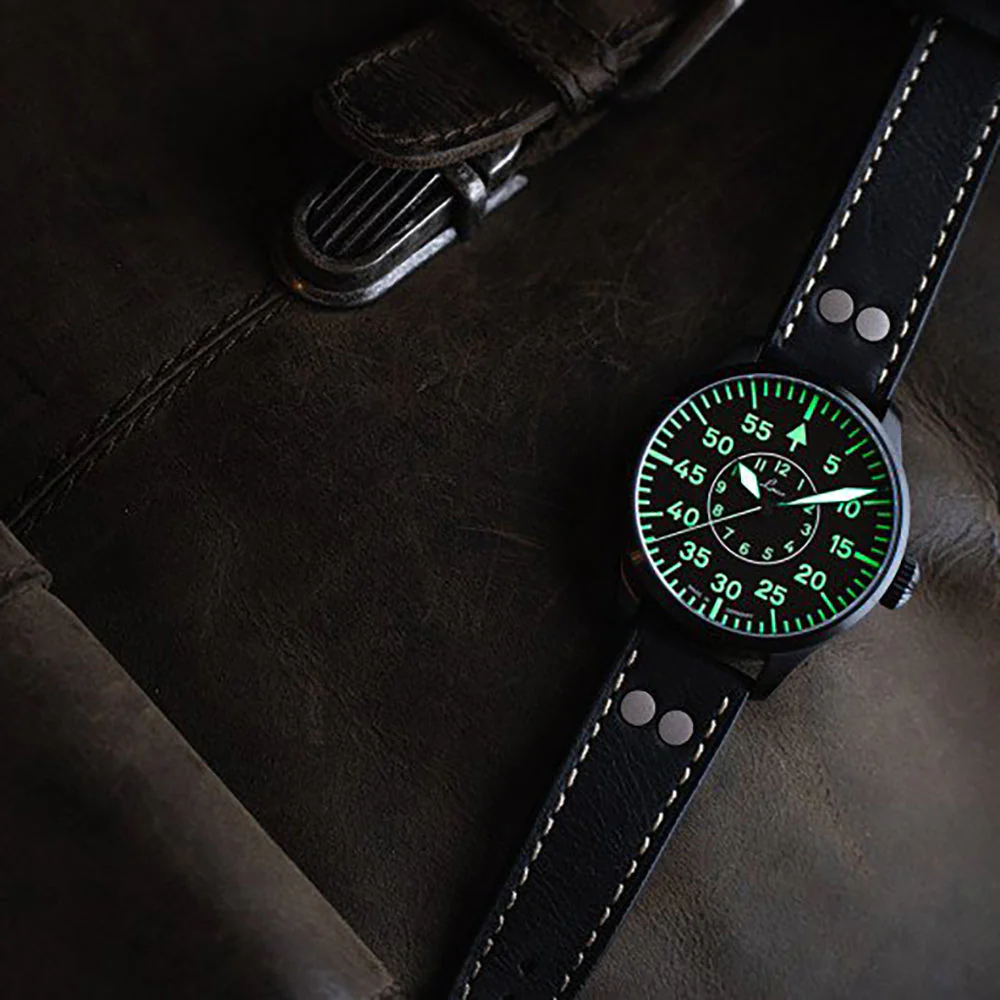 LACO PILOT WATCHES BASIC BIELEFELD 42 MM AUTOMATIC - Image 9