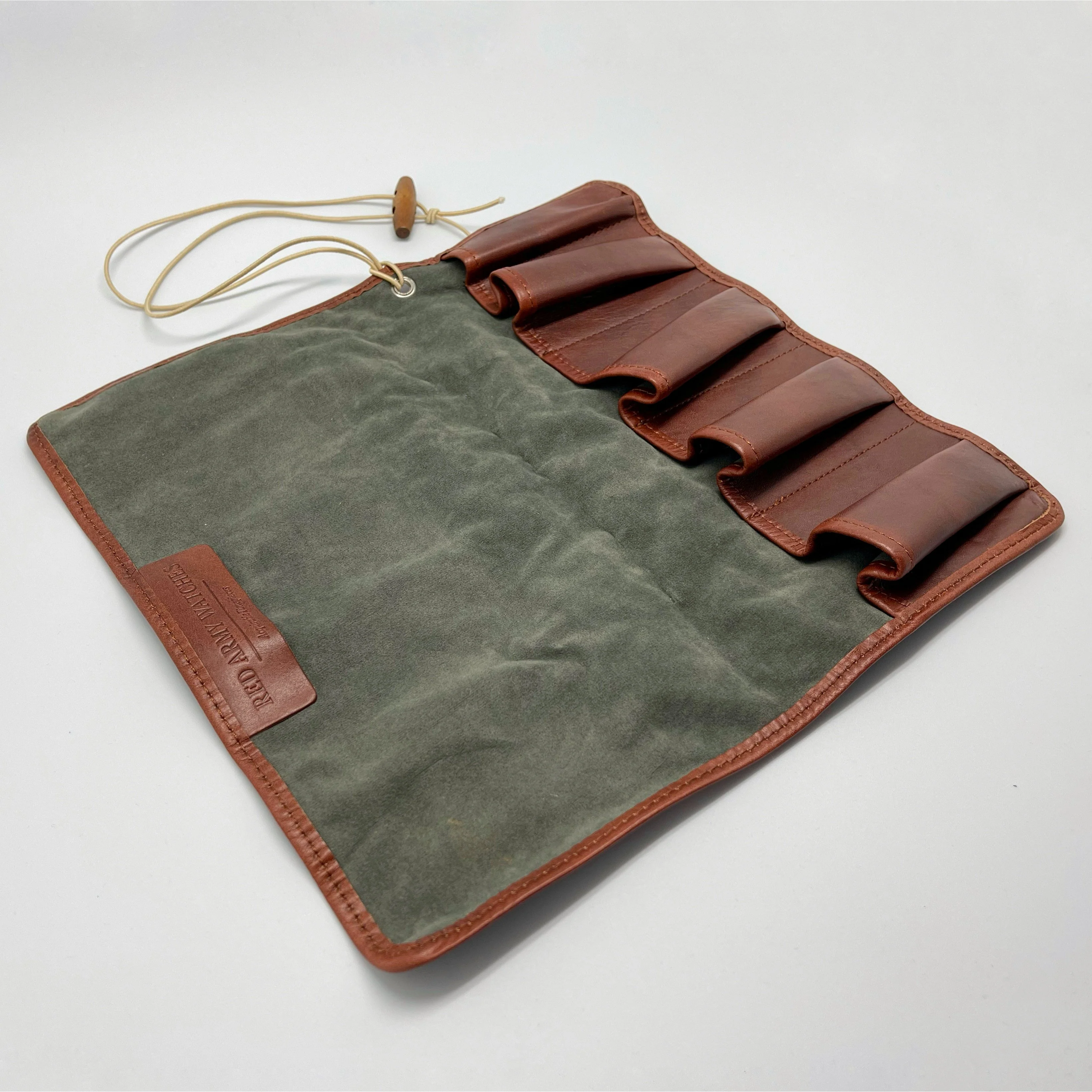 RAW 4 Piece Watch Roll Camo - Image 3