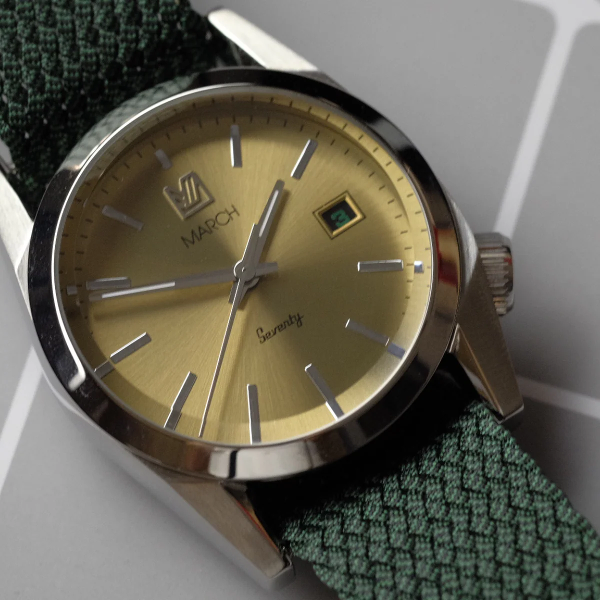 MARCH LA.B Seventy 2 – Gold Dial SS - Image 5