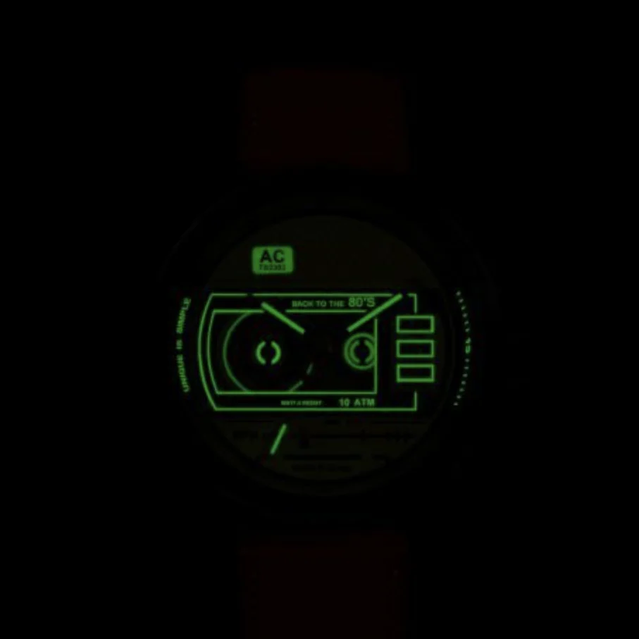 TACS CASSETTE WATCH - CHROME (TS2303A) - Image 4