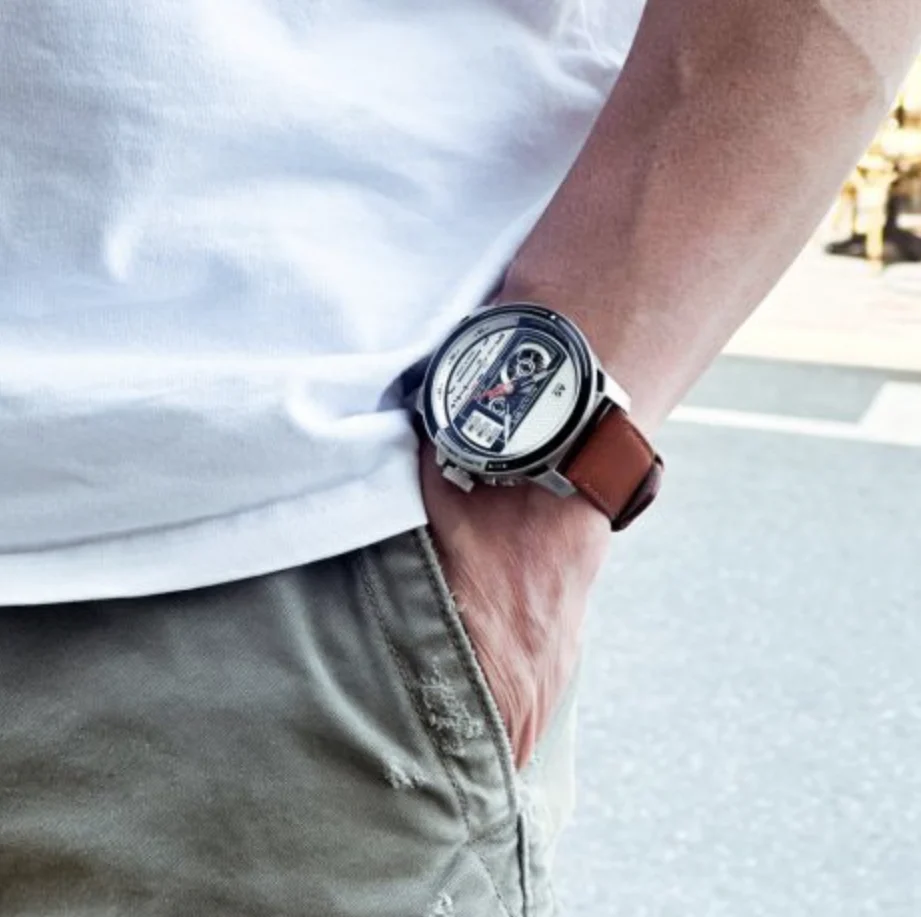 TACS CASSETTE WATCH - CHROME (TS2303A) - Image 5