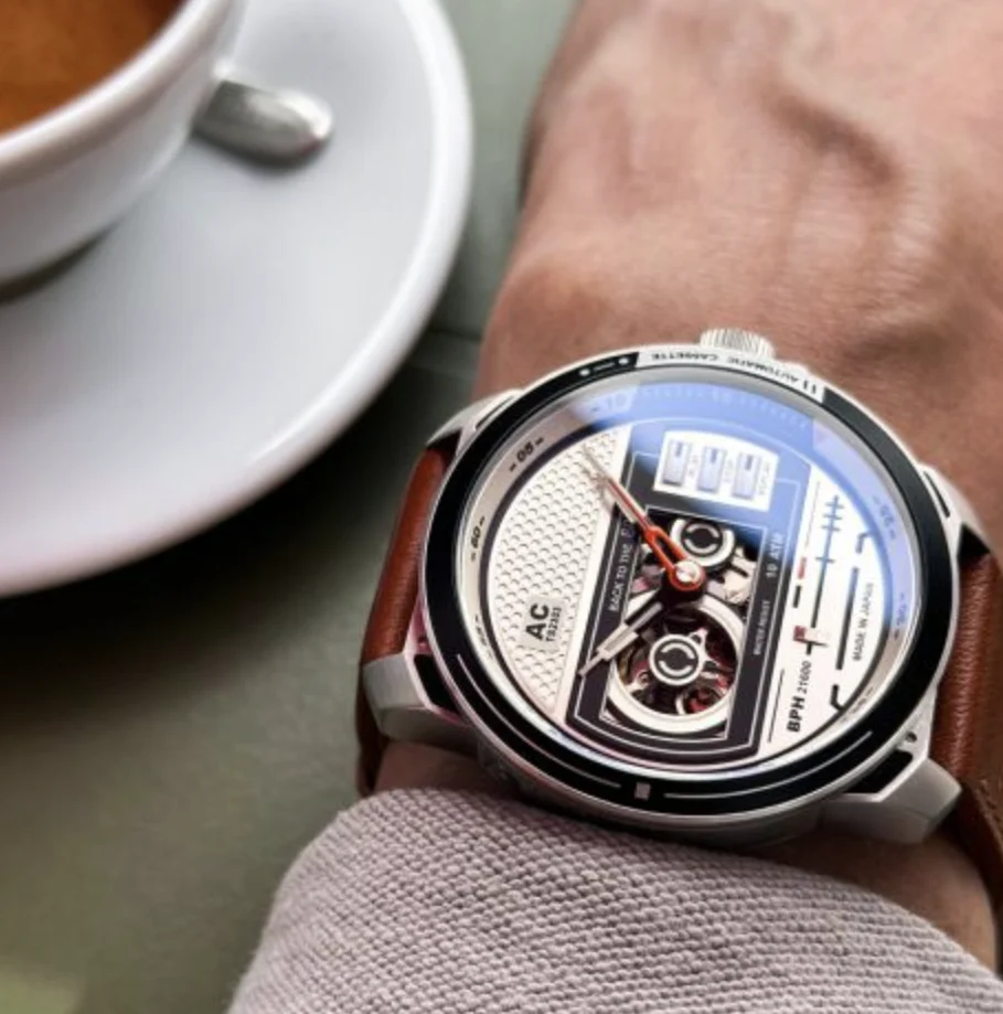 TACS CASSETTE WATCH - CHROME (TS2303A) - Image 7