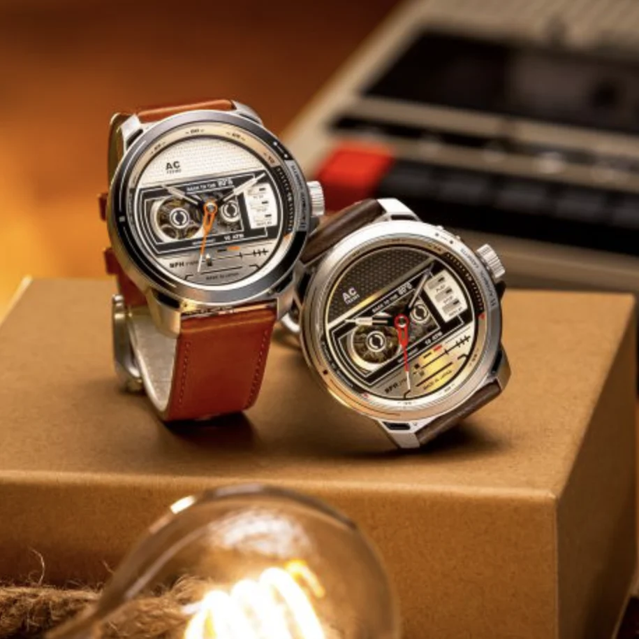 TACS CASSETTE WATCH - CHROME (TS2303A) - Image 8